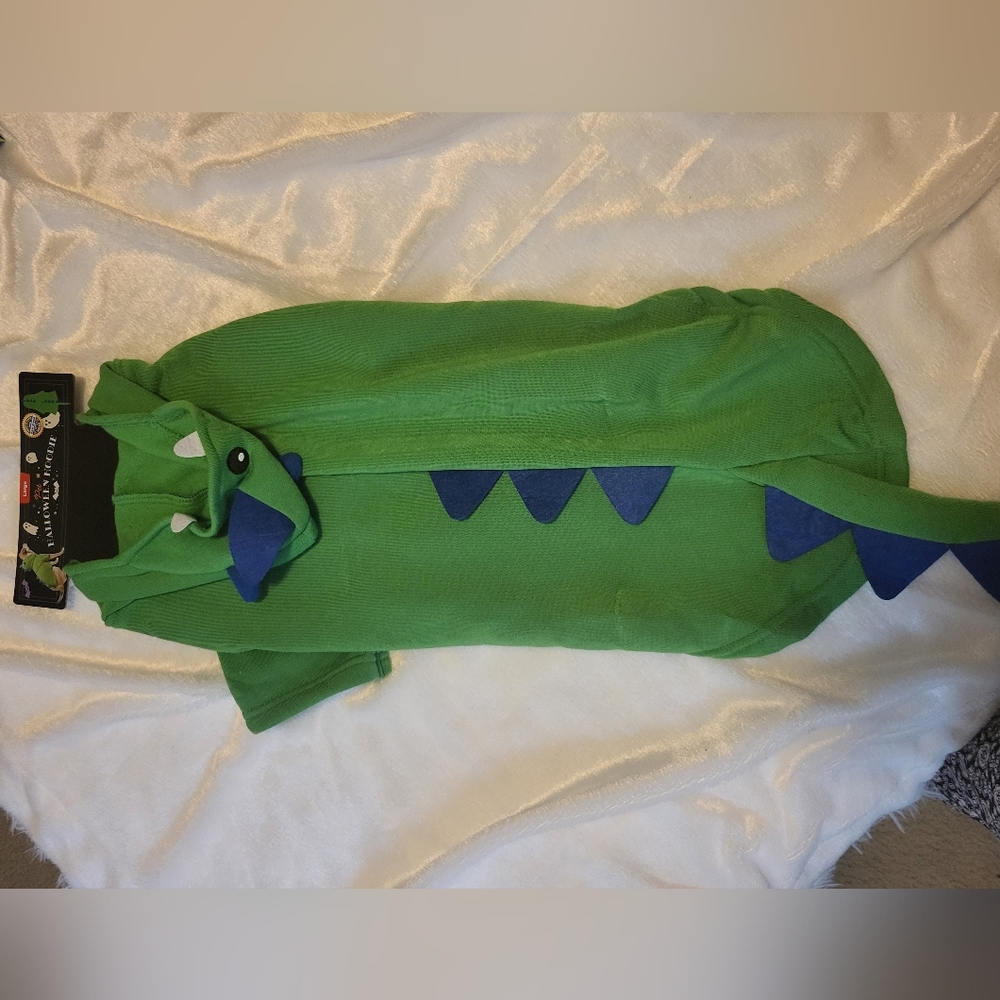 Best Brand - Halloween - Green Gator Dog Costume, Size L